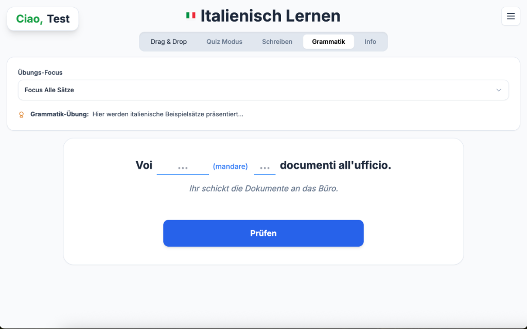 Grammatik Vorschau 2